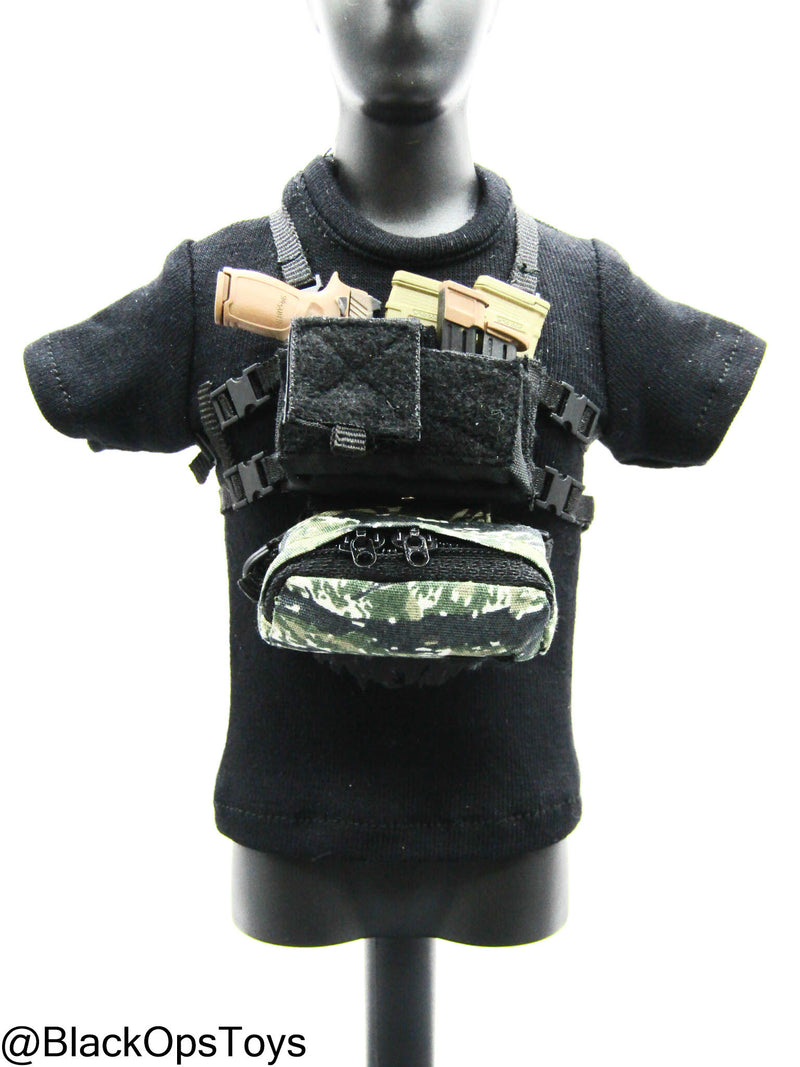 Load image into Gallery viewer, Modular Weapon Set Ver. C - Chest Rig &amp; Dangle Pouch w/Pistol Set
