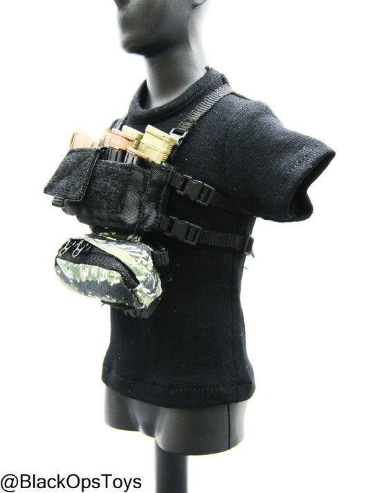 Modular Weapon Set Ver. C - Chest Rig & Dangle Pouch w/Pistol Set