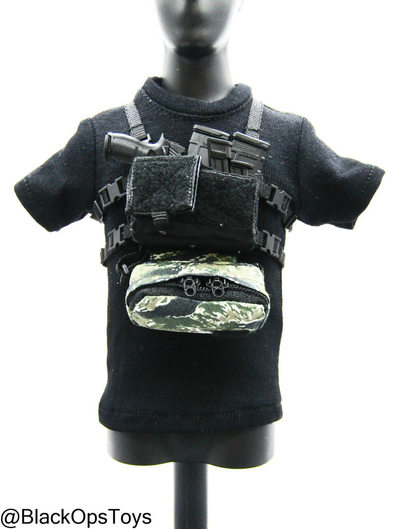Load image into Gallery viewer, Modular Weapon Set Ver. D - Chest Rig &amp; Dangle Pouch w/Pistol Set
