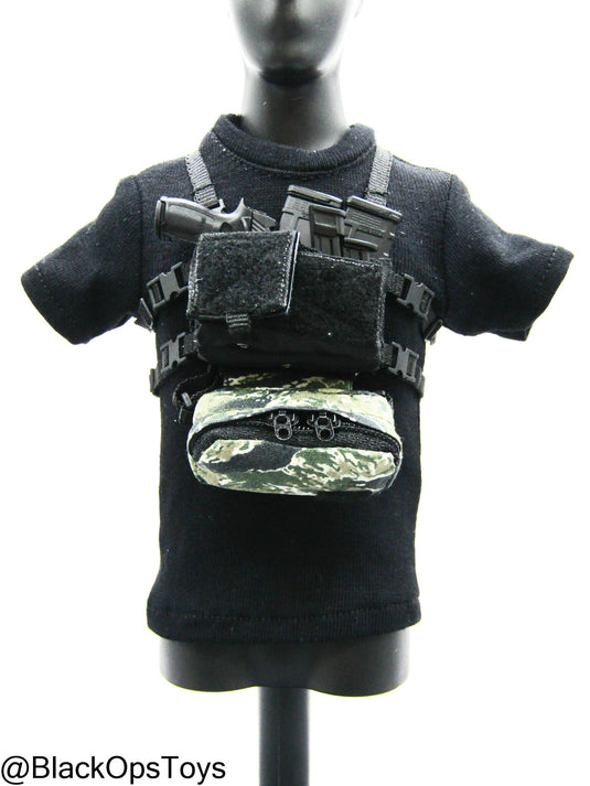Modular Weapon Set Ver. D - Chest Rig & Dangle Pouch w/Pistol Set