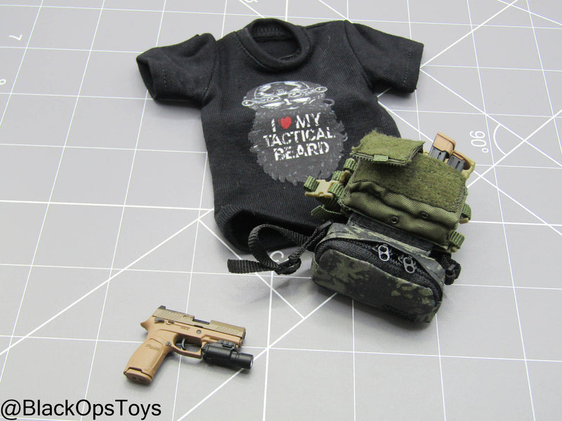 Load image into Gallery viewer, Modular Weapon Set Ver. E - Chest Rig &amp; Dangle Pouch w/Pistol Set
