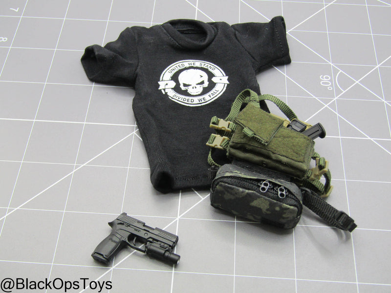 Load image into Gallery viewer, Modular Weapon Set Ver. F - Chest Rig &amp; Dangle Pouch w/Pistol Set
