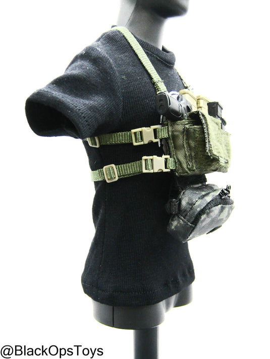Modular Weapon Set Ver. F - Chest Rig & Dangle Pouch w/Pistol Set