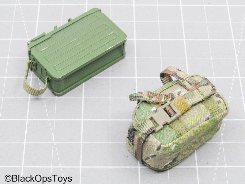 Load image into Gallery viewer, SSO - Russian Federation - PKM Ammo Can w/Pouch
