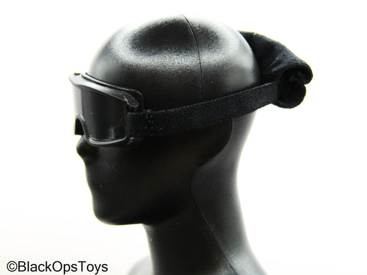BFE+ Counter Terrorism Police Force - Black Goggles w/Dust Cover