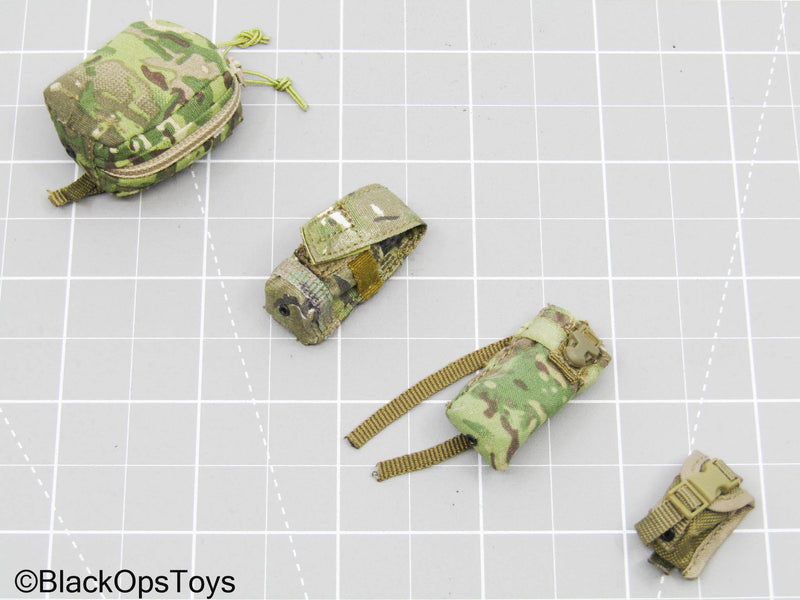 Load image into Gallery viewer, Multicam Camo MOLLE Pouch Set
