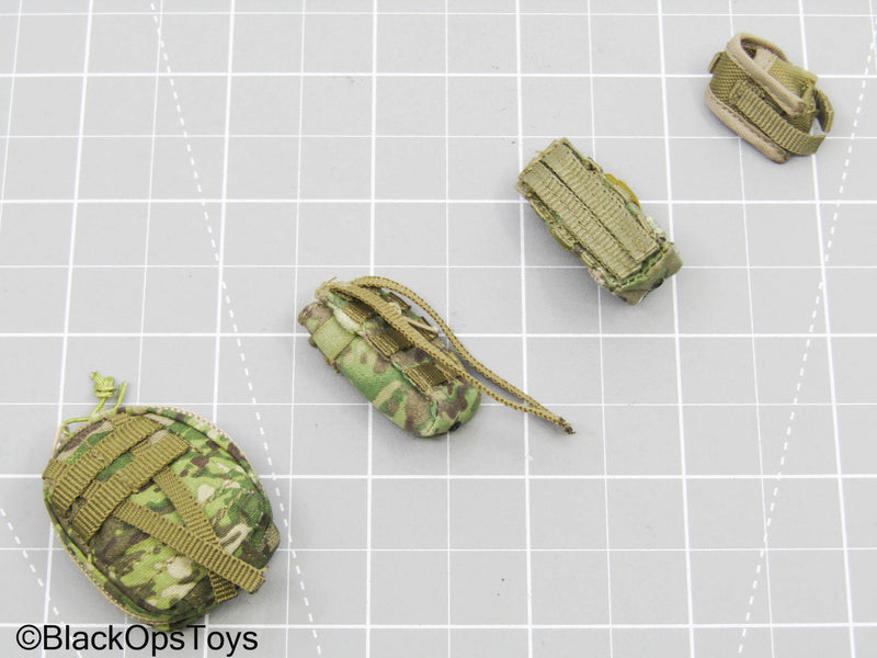 Load image into Gallery viewer, Multicam Camo MOLLE Pouch Set
