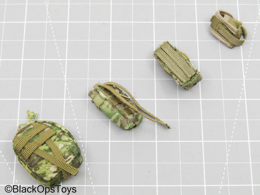 Multicam Camo MOLLE Pouch Set