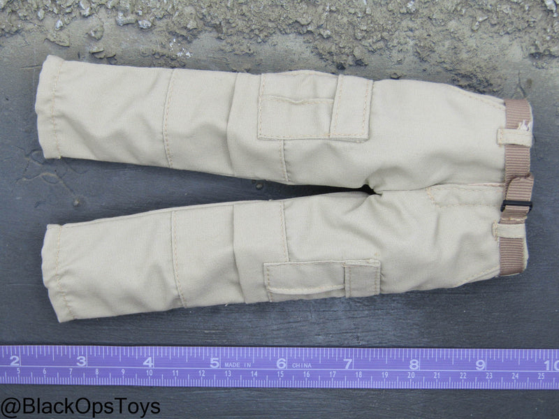 Load image into Gallery viewer, PMC - FDE Tan Combat Pants w/Belt
