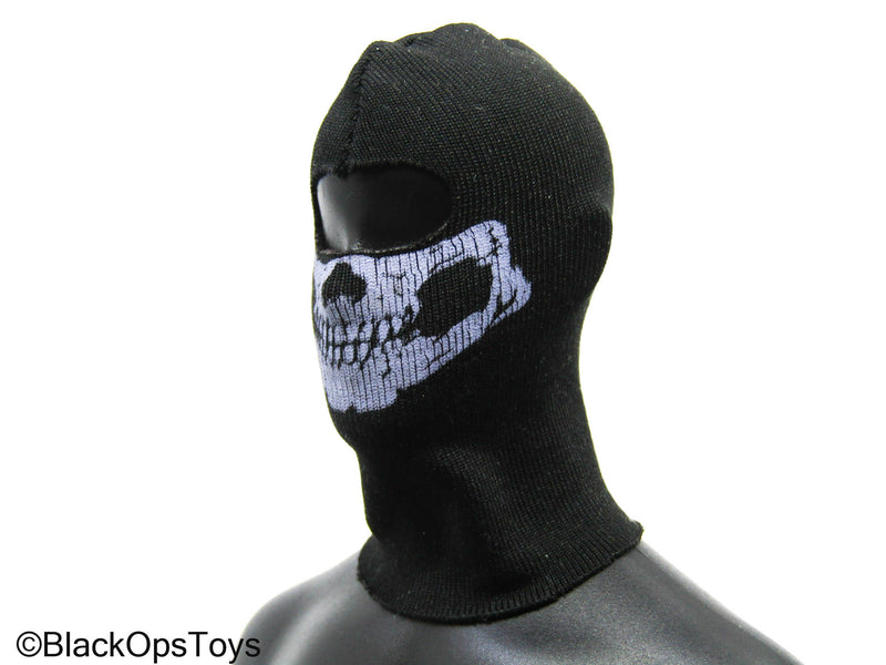 Load image into Gallery viewer, Black Skull Balaclava
