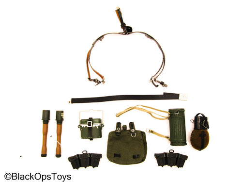WWII - Gebirgspionier - Battle Belt w/Pouch & Gear Set