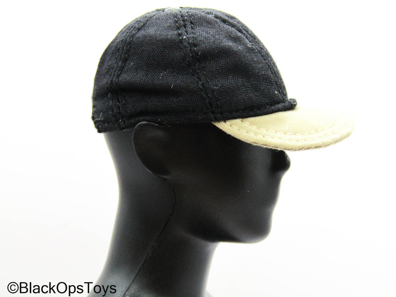 Load image into Gallery viewer, PMC - Black Cap w/Tan Bill
