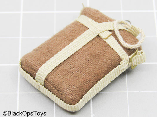 WWII British Military Issue P-37 Canteen w/Brown Webbing