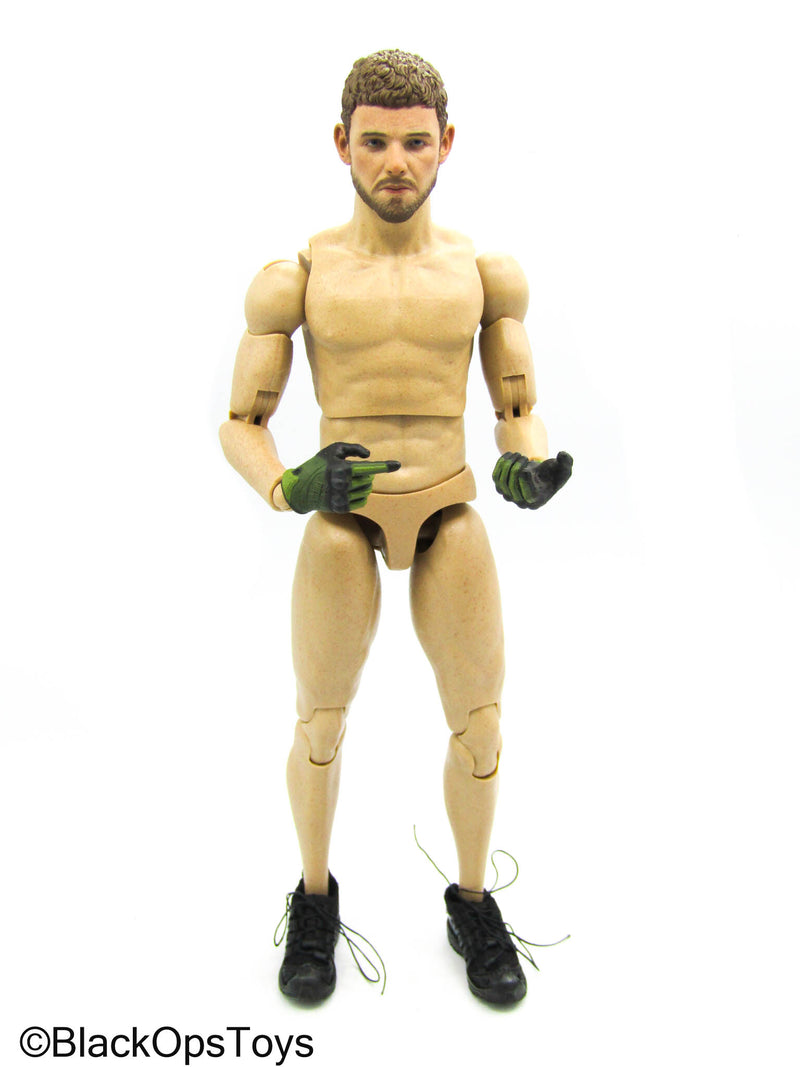 Load image into Gallery viewer, C.B.R.N. Assault Team - Male Base Body w/Head Sculpt, Boots, &amp; Hands
