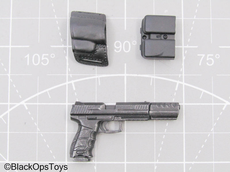 Load image into Gallery viewer, John Wick (Special Edition) - Pistol w/Suppressor &amp; Mag Holder
