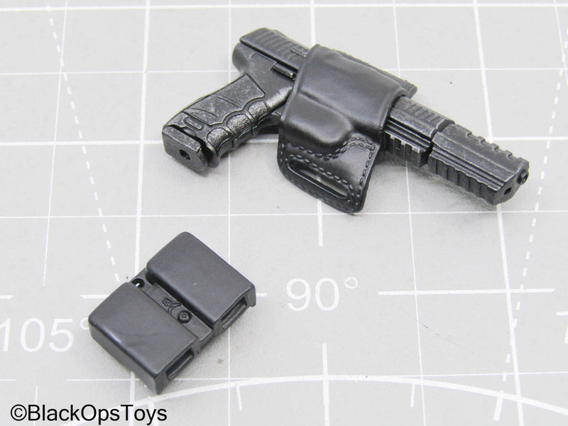 Load image into Gallery viewer, John Wick (Special Edition) - Pistol w/Suppressor &amp; Mag Holder
