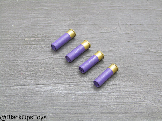Purple Shotgun Shell Set (x4)