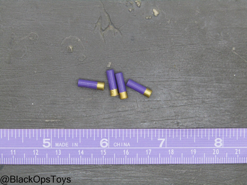 Load image into Gallery viewer, Purple Shotgun Shell Set (x4)
