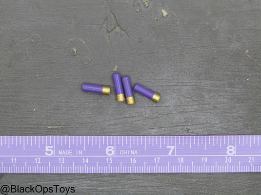 Purple Shotgun Shell Set (x4)