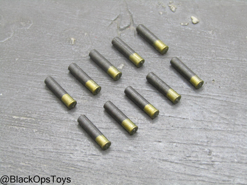 Load image into Gallery viewer, Grey Shotgun Shell Set (x10)

