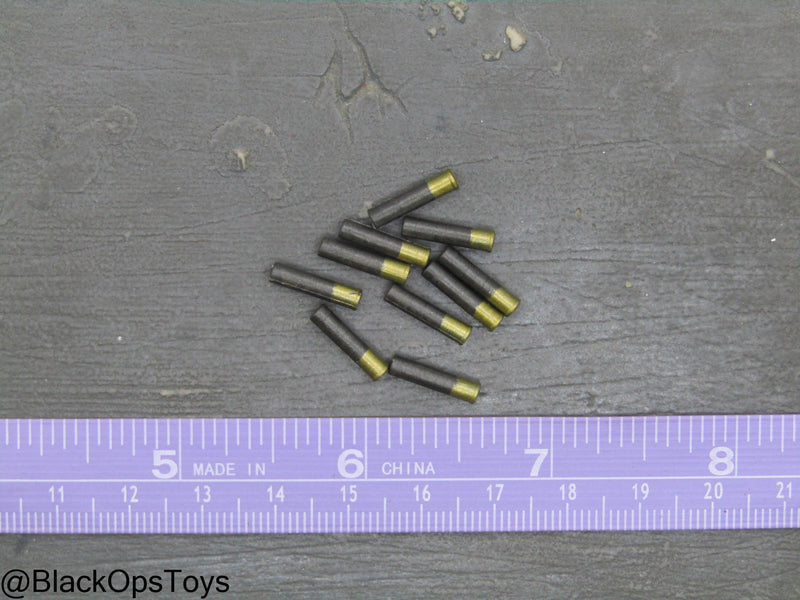 Load image into Gallery viewer, Grey Shotgun Shell Set (x10)
