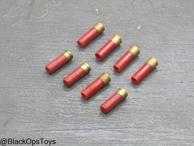 Load image into Gallery viewer, Red Shotgun Shell Set (x8)
