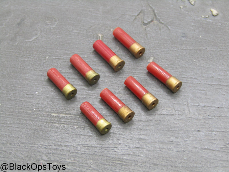 Load image into Gallery viewer, Red Shotgun Shell Set (x8)

