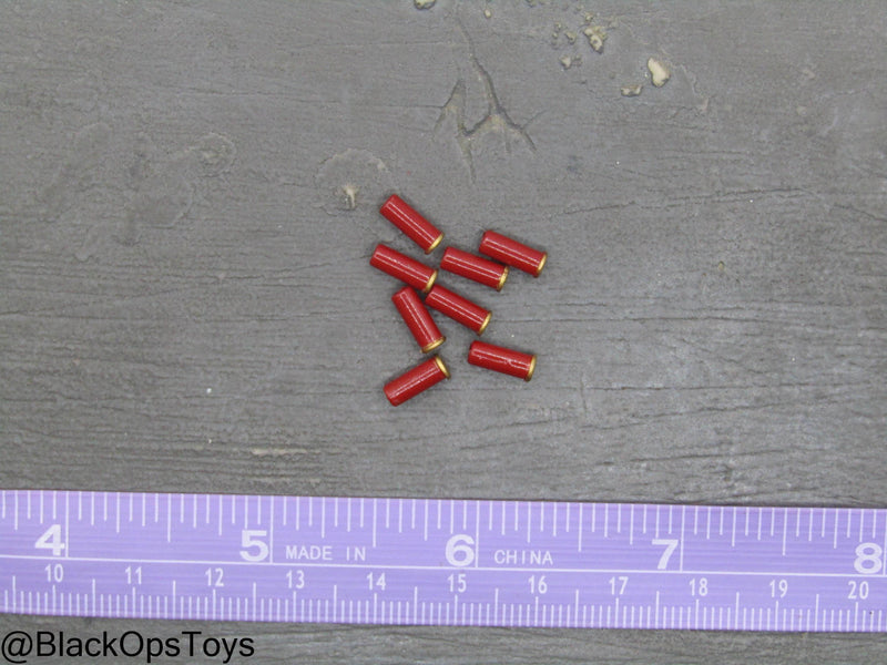 Load image into Gallery viewer, Red Shotgun Shell Set (x8)
