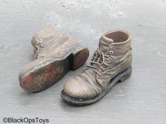 Vincent Willem Van Gogh - Brown Boots (Peg Type)