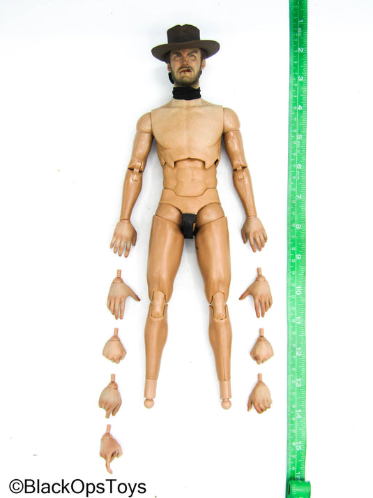 The Good the Bad & The Ugly - Male Body w/Head Sculpt, Hat & Cigar