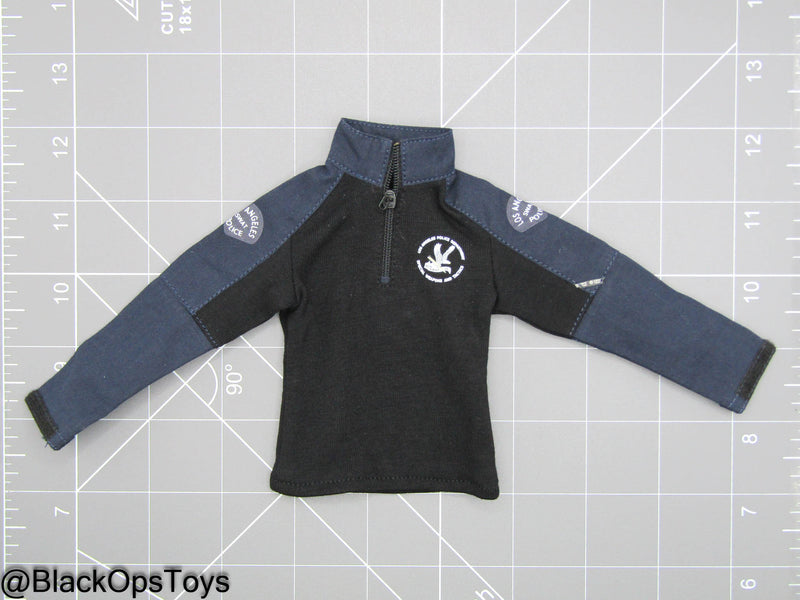 Load image into Gallery viewer, LAPD S.W.A.T. - Navy Blue &amp; Black Uniform Shirt

