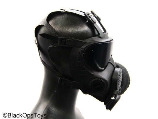 Russian Spetsnaz MVD SOBR - Black Gas Mask w/Pouch