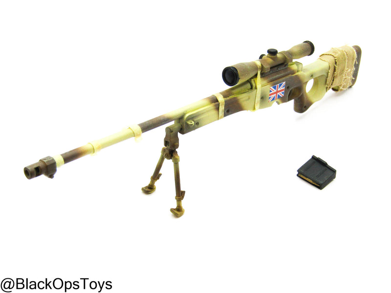 Load image into Gallery viewer, Desert Camo AWM Sniper Rifle w/Bipod
