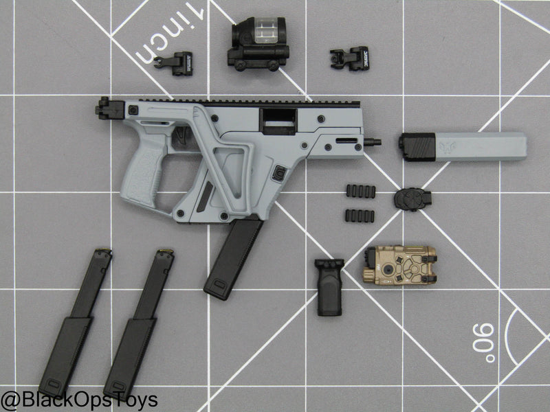 Load image into Gallery viewer, Compact Weapon Series 2 - Wolf Grey Vector SMG Set (F)

