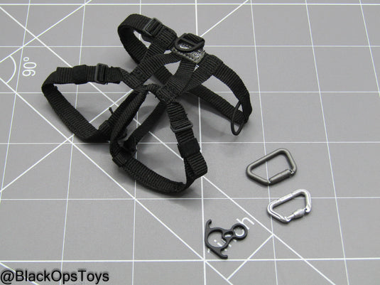 LAPD S.W.A.T. - Black Rappelling Harness w/Carabiners