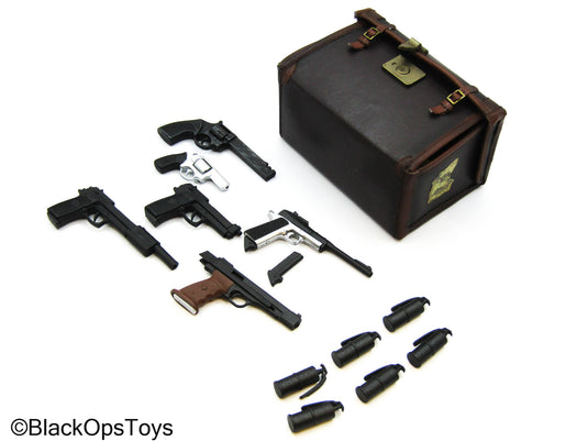 Léon The Professional - Leather Like Suitcase w/Weapon Set