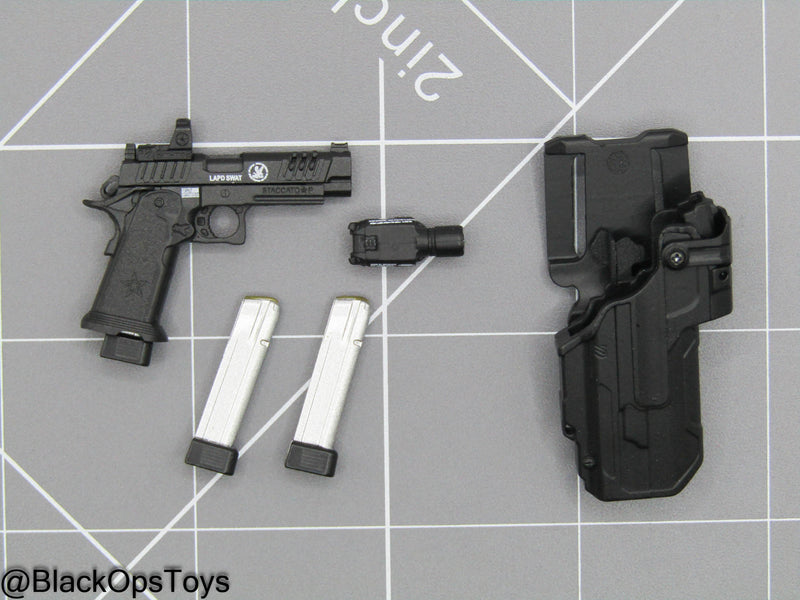 Load image into Gallery viewer, LAPD S.W.A.T. - Battle Belt w/STI 2011 P Pistol &amp; Gear Set
