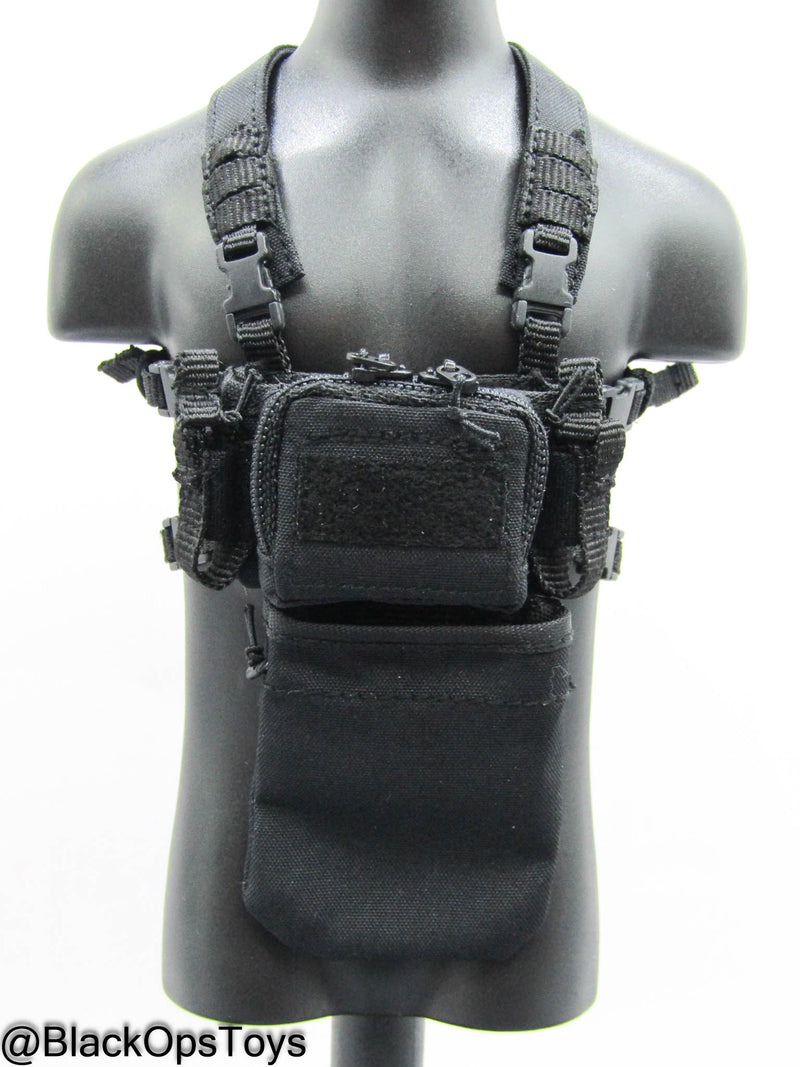 Load image into Gallery viewer, LAPD S.W.A.T. - D3CRM Micro Chest Rig Set w/Dump Pouch
