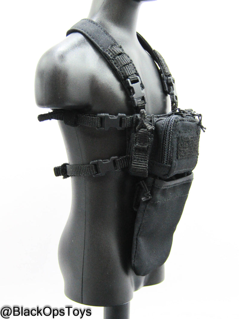 Load image into Gallery viewer, LAPD S.W.A.T. - D3CRM Micro Chest Rig Set w/Dump Pouch
