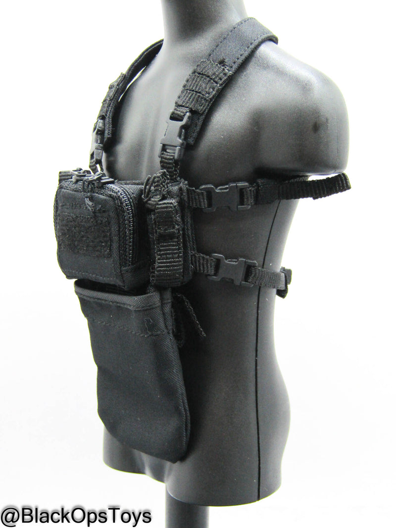 Load image into Gallery viewer, LAPD S.W.A.T. - D3CRM Micro Chest Rig Set w/Dump Pouch
