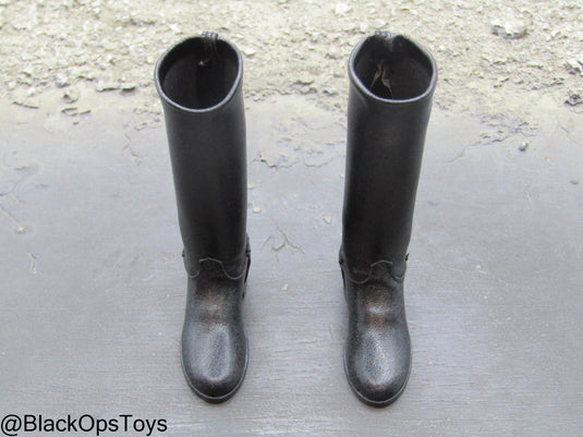Star Wars ROTJ - Han Solo - Black Leather Like Boots (Peg Type)