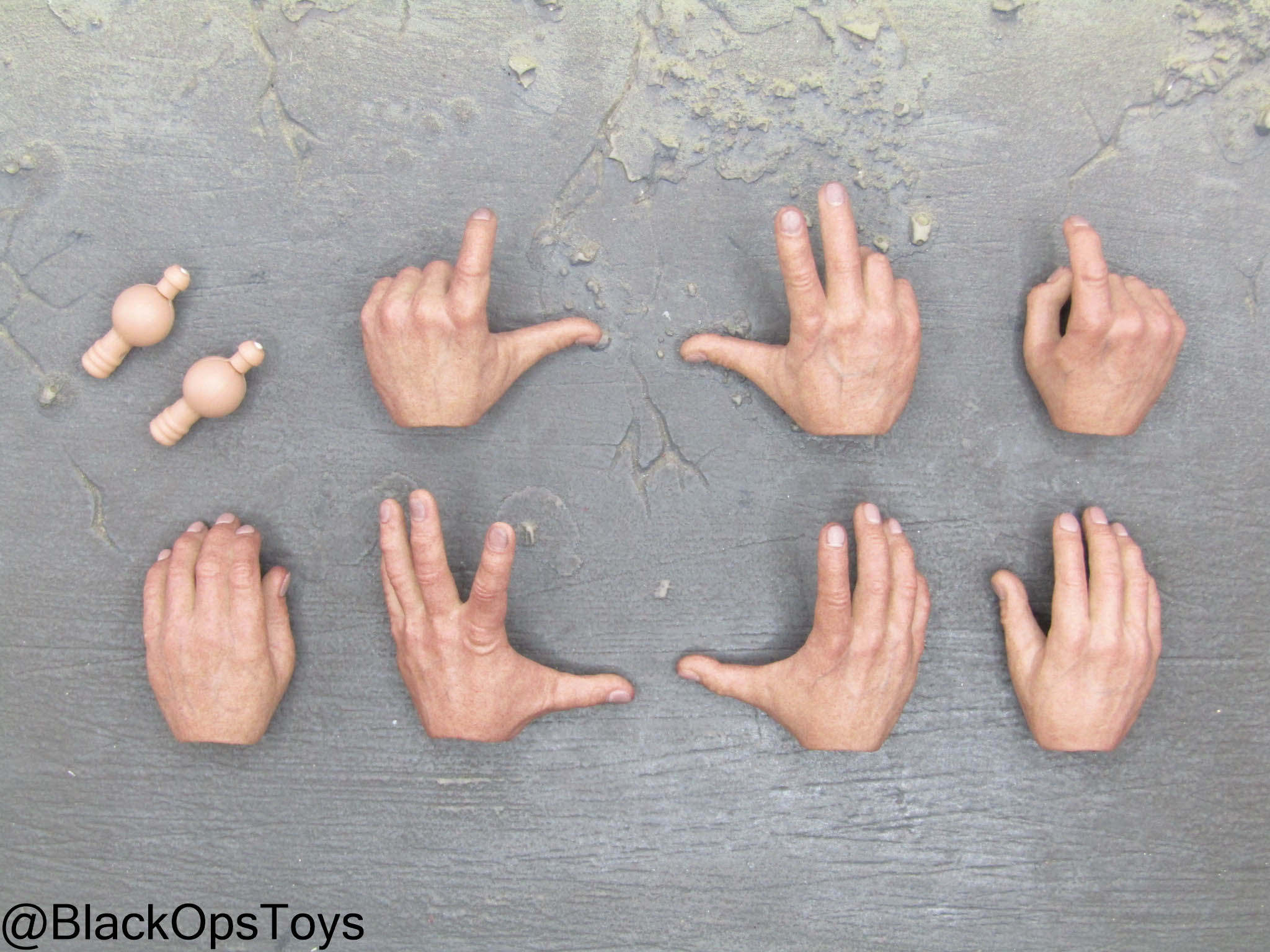 Star Wars ROTJ - Han Solo - Male Hand Set (x7) – BlackOpsToys