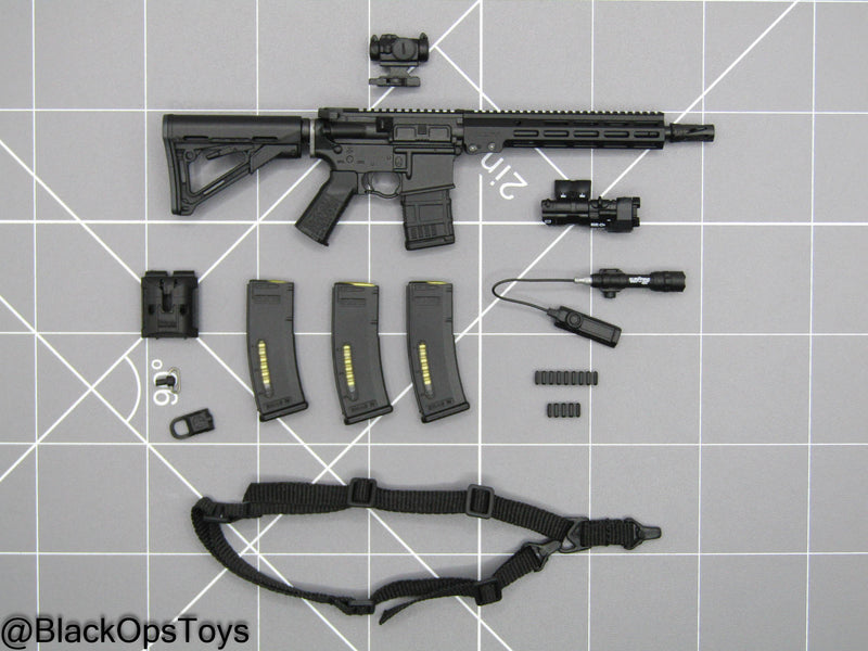 Load image into Gallery viewer, LAPD S.W.A.T. Ver A - Super Duty 11.5" 5.56 Rifle w/Mount &amp; Attachments

