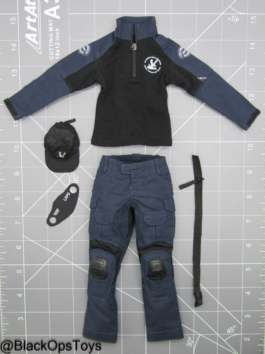 LAPD S.W.A.T. - Navy Blue Uniform Set w/Hat & Facemask