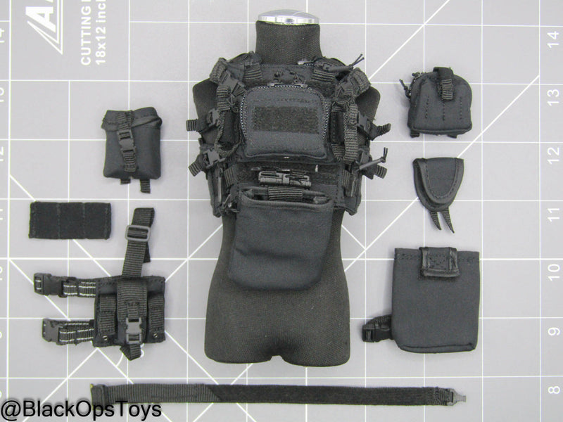 Load image into Gallery viewer, LAPD S.W.A.T. - V3 SAPI Plate Carrier &amp; D3CRM Micro Chest Rig

