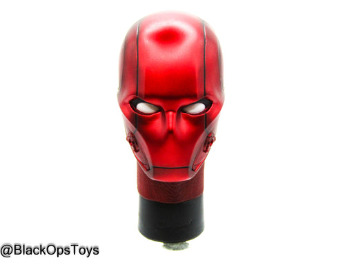 Red Knight - Red Magnetic Helmeted Head Sculpt Set