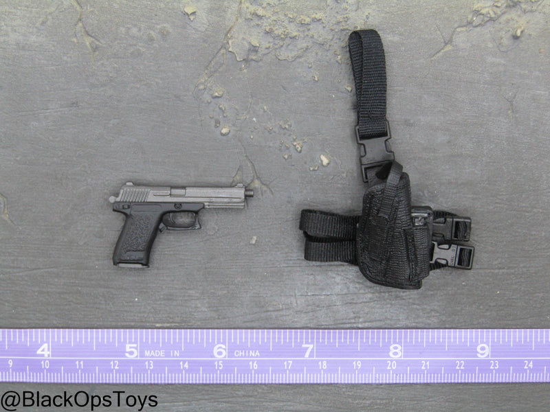 Load image into Gallery viewer, HK USP Pistol w/Drop Leg Holster
