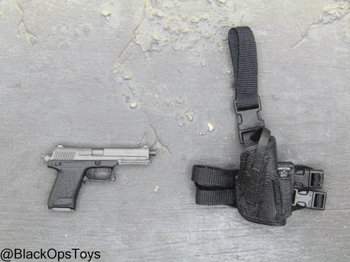 HK USP Pistol w/Drop Leg Holster