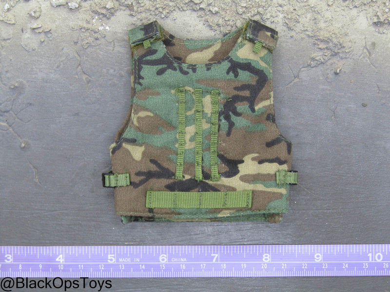 Load image into Gallery viewer, Woodland Camo Body Armor
