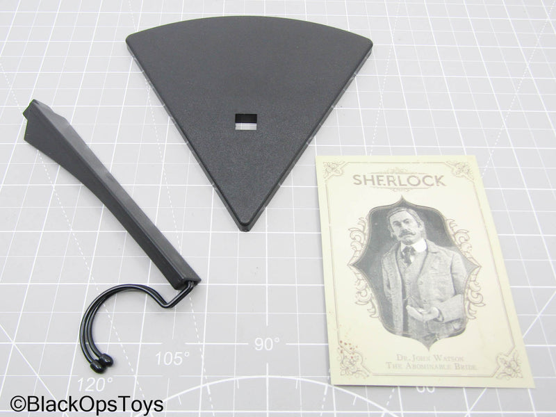 Load image into Gallery viewer, Sherlock Holmes - Dr.John Watson - Black Triangle Stand Base
